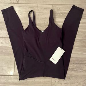 Lululemon Align Bodysuit 25” BNWT Black Size 6